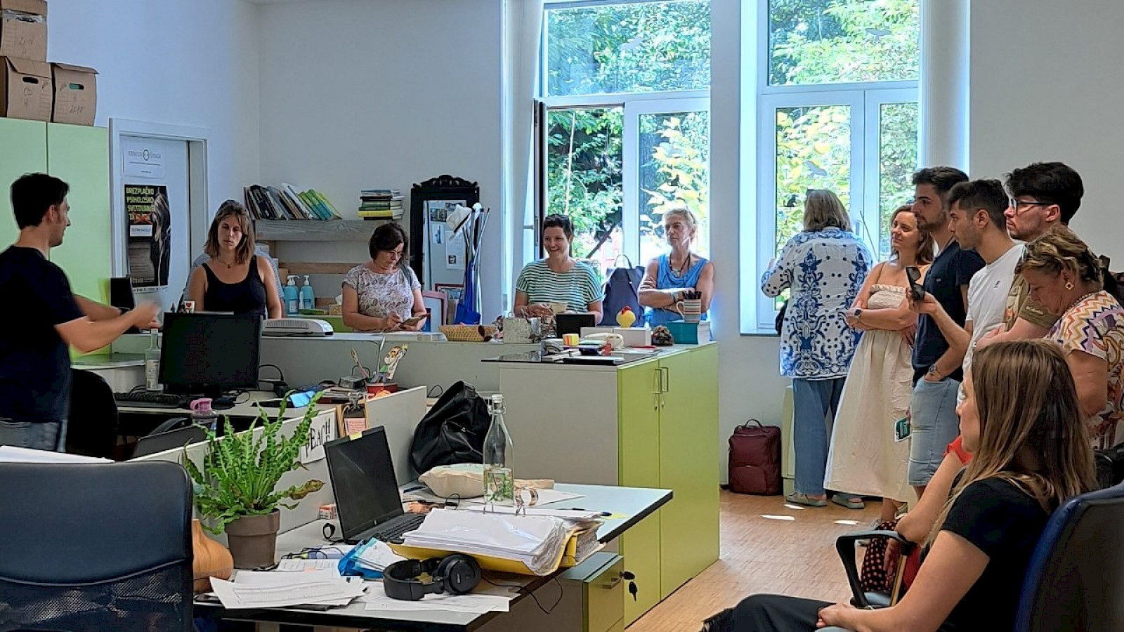 Študijski obisk Centra Šteker v okviru tečaja digitalne pismenosti